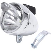 Resim Bisiklet Şapka Lambası Bisiklet Ön Işık Retro Farlar Metal Gümüş 6led Su Geçirmez Farlar Sürüş Ekipmanları Bisiklet Aksesuarları (Yurt Dışından) 