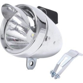 Resim Bisiklet Şapka Lambası Bisiklet Ön Işık Retro Farlar Metal Gümüş 6led Su Geçirmez Farlar Sürüş Ekipmanları Bisiklet Aksesuarları (Yurt Dışından) 