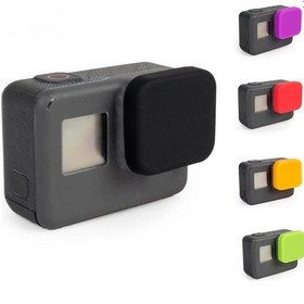 Resim Gopro Hero 5 6 7 Lens Koruyucu Silikon Kılıf Beyaz 