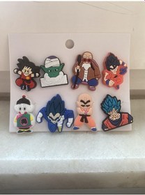 Resim Dragon Ball Anime Terlik Süsü Cross Terlik Jibbitz Terlik Aksesua 