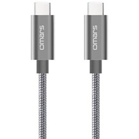 Resim TCCG1150GY Usb Type-C 3.1 Gen 2 10 GBPS 5A 150 CM Gri Şarj Ve Data Kablosu 