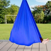 Resim Salıncak Salıncak - İç ve Dış Mekan Elastik Hamak, Entegre Hamak için İdeal Seçim, 100 * 280cm/39 * 110 inç 