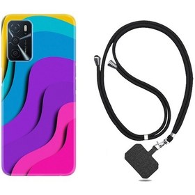 Resim Oppo A16 Kilif Boyun Askili Renk Cümbüsü 1631 542190306 