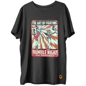 Resim Top Glory Mma Baskılı Penye Sporcu T-Shirt 
