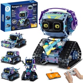 Resim Sillbird STEM 8-12 Yaş Çocuklar İçin Uzaktan Kumandalı Robot Seti 