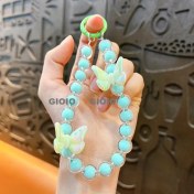 Resim Silver1 Yeni Sevimli Çizgi Film Işıklı Işık Kulomi Büyük Kulak Köpek Hediye Kutusu Anahtarlık Araba Okul Çantası Dıy Kolye Hediye (Yurt Dışından) 