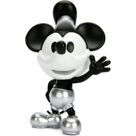 Resim Disney Steamboat Willie Klasik Metal Die-Cast 10 CM Figür Oyuncak 253071002 