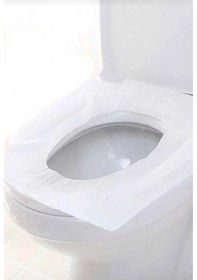 Resim Tek Kullanımlık Klozet Kapak Örtüsü Hijyenik 250li Wc Örtüsü 