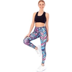 Resim Karacan Spor B05 Baskılı Tayt 