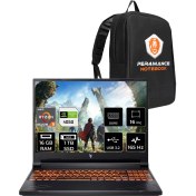 Resim Acer Nitro V 16 Aı Amd Ryzen 5 8645HS 16GB 1tb SSD RTX4050/6GB 85W 16" Fhd+ 165Hz Fdos Taşınabilir Bilgisayar & Per4 Çanta NHQRVEY004P308 