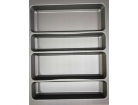 Resim Almital 55X49 Cm_Antrasit Plastik Mikro Kabartma Desenli Kepçelik - Ücretsiz Kesim 