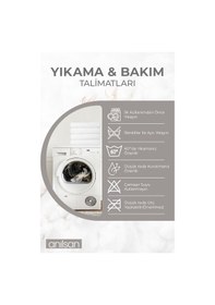 Resim 10'lu Krem Greek El Havlusu - 50x90 Cm, 225gr, %100 Pamuk, Spa Ve Otel Havlusu Krem 