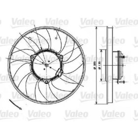 Resim Valeo 696083 Fan Motoru Sol Crafter Sprinter 06- 2E0959455A 