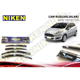 Resim Niken Ford Fiesta Kromlu Cam Rüzgarlığı 2009-2017 