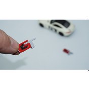 Resim Gt Direksiyon Kırmızı Gri Logo Amblem Ford İle Uyumlu 