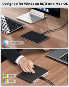 Resim Raycon Windows ve Apple Uyumlu Trackpad Siyah Multi-Touchpad Yüzey Mouse 
