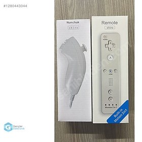Resim Nintendo Wii Uyumlu - Remote ve Nunchuk Controller - TAKAS KURYE 