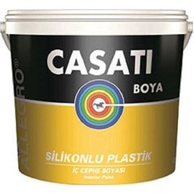 Resim Casati Allegro Silikonlu İç Cephe Boyası 20 Kg 