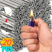 Resim 20 adet Düşük Sıcaklık Evrensel Kaynak Teli - Alüminyum ve Alüminyum Alaşımları için İdeal Ev Tamirleri için Kaynak Edilebilir! Kaynak Teli Eklenerek Daha İyi Sonuçlar için Kaynak Edilebilir. Kaynak Edilebilir. 