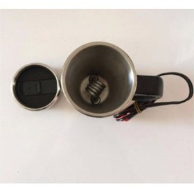 Resim Ahmet Otomotiv Gross Çakmaklık Girişli 500 ML 24V Çelik Araç Içi Oto Su Isıtıcı 