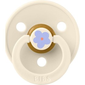 Resim Bibs Studio Colour Jasmine Kauçuk Emzik - Ivory 