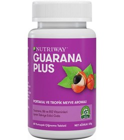 Resim Amway Guarana Plus Nutriway 60 Yumuşak Tablet 