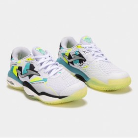 Resim Joma Smash Erkek Beyaz Toprak Kort Tenis & Padel Ayakkabısı TSMAS2532C 