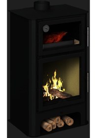 Resim Echa-tech Teos 500 K Şömine Sobası 