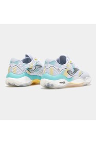 Resim Joma Smash Kadın Beyaz Toprak Kort Tenis & Padel Ayakkabısı TSMALS2532C 