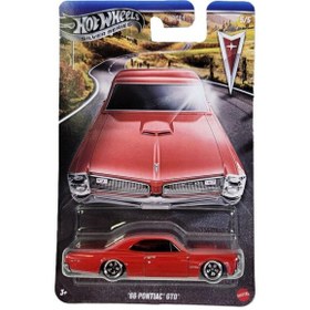 Resim Hot Wheels Silver Series 1:64 Tekli Arabalar - 66 Pontıac Gto Grt01 - Jky14 Çok Renkli 