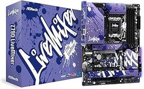 Resim ASRock Z790 LiveMixer Grafiti Tasarımlı RGB ATX Anakart Intel LGA1700, DDR5, 5x M.2 SSD, 8K 60Hz, 23 tane USB Portu 