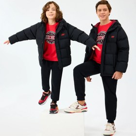 Resim Skechers B Puffer Jacket Erkek Çocuk Siyah Ceket 