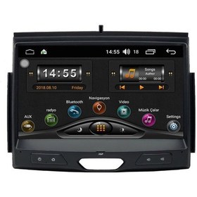 Resim FORD FIESTA 9'' 14/19 CAR PLAY MULTİMEDYA KAMERA HEDİYELİ 