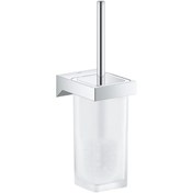 Resim Grohe Selection Cube Tuvalet Fırçası Seti (40857000) 