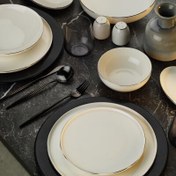 Resim Aryıldız Lima Platin 30 Parça 6 Kişilik Yemek Takımı 
