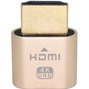 Resim Hdmi Dummy Plug Sanal Ekran Kartı Adaptörü HDMI Dummy