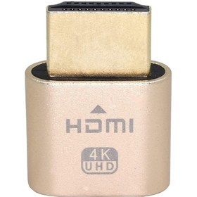 Resim Hdmi Dummy Plug Sanal Ekran Kartı Adaptörü 