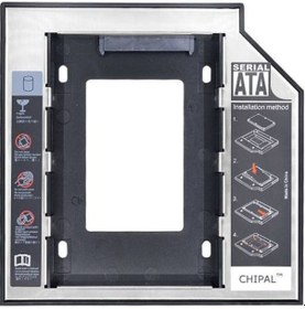 Resim 12.7Mm Hdd Caddy Kalın Dvd Rw Harddisk Laptop 12.7 Mm Cd Rom 2.5 
