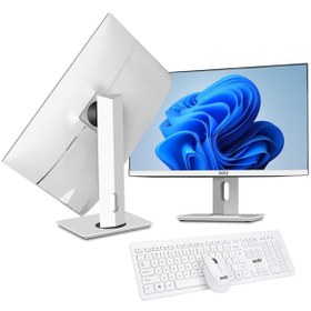 Resim İzoly P304 i3-10100 16 GB 256 GB SSD 24" Free Dos FHD Webcam Pivot AIO Masaüstü Bilgisayar 