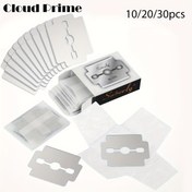 Resim Cloud Prime Paslanmaz Çelik Pedikür Bıçakları - Paslanmaz, Keskin Ayak Bakım Aracı Pürüzsüz Cilt & Nasır Giderme için 