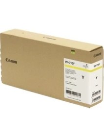 Resim Canon PFI-710Y Yellow Sarı Plotter Kartuş 