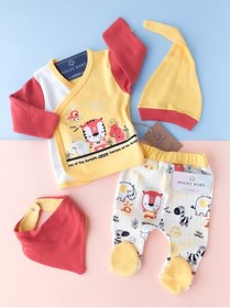 Resim Poldy Baby Tons Of Fun 5'li Zıbın Set Kiremit 