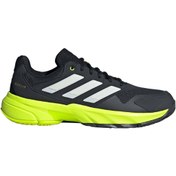 Resim adidas Courtjam Control 3 Erkek Siyah Tenis Ayakkabısı (IH3093) 