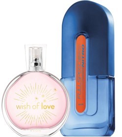 Resim Avon Full Speed Nitro Erkek Parfüm Ve Wish Of Love Kadın Parfüm Paketi 