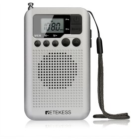 Resim Aloneling Retekess TR106 Fm / Am Portatif Radyo LCD Ekranlı (Yurt Dışından) 