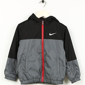 Resim Nike Çocuk Mavi Kapüşonlu Mont 86K992-M19NKB NIKE FLEECE LINED WOV 