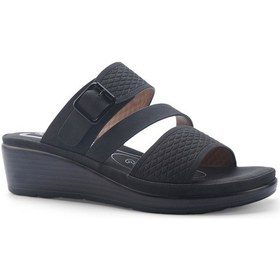 Resim 105511.z5fx Siyah Kadın Dolgu Topuk Terlik 000000000101985290 Çok Renkli 