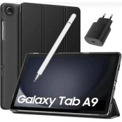 Resim Samsung Galaxy Tab A9 4 GB Ram 64 GB Grafit Tablet + Kılıf + Kalem + Adaptör (Türkiye Garantili) 