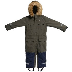 Resim Norheim Çocuk Kayak Tulumu Haki 