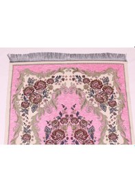 Resim Lüks Gülce Şönil Seccade - 0260 - Pembe Renk 